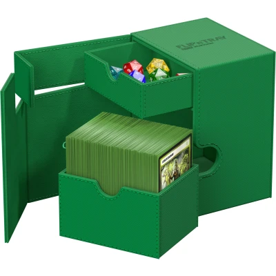 Afbeelding van Ultimate Guard Flip&#039;n&#039;Tray 133+ XenoSkin: Green