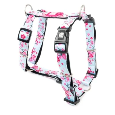 Afbeelding van Max &amp; Molly H tuigje Cherry Bloom S: 41 52 cm borstomvang hond