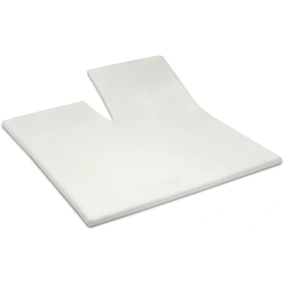 Afbeelding van Split Topper Hoeslaken Cinderella Basic Ivory (Katoen) 200 x cm