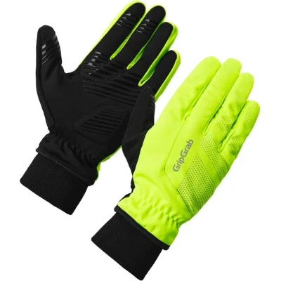 Afbeelding van GripGrab RIDE 2 Windproof Winter Gloves Yellow Hi Vis Maat M