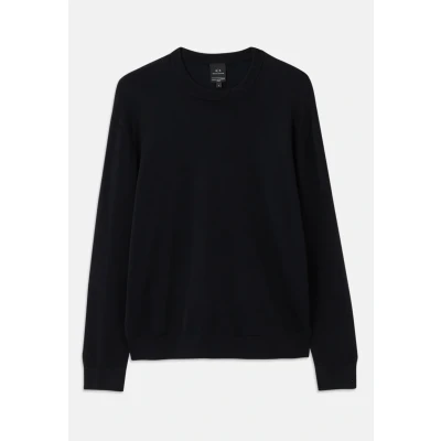 Afbeelding van Armani Exchange Pullover Trui, Heren, Maat: XL, Deep navy