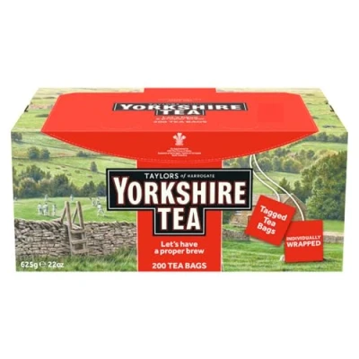 Afbeelding van Taylors of Harrogate Yorkshire Tea 200 Individually Wrapped &amp; Tagged Bags
