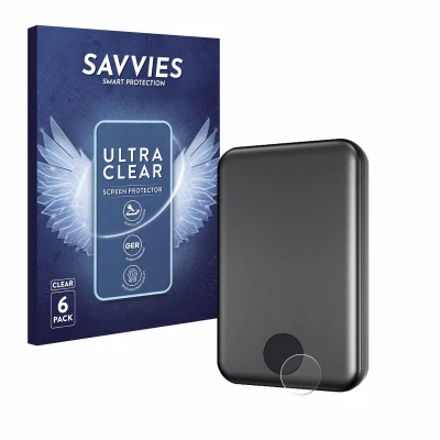 Afbeelding van Savvies Screenprotector voor LKOUY Mini PowerBank N2 Pro Folie Beschermfolie transparant (6 Stuks)