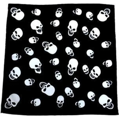 Afbeelding van Zac&#039;s Alter Ego Bandana Skulls Zwart