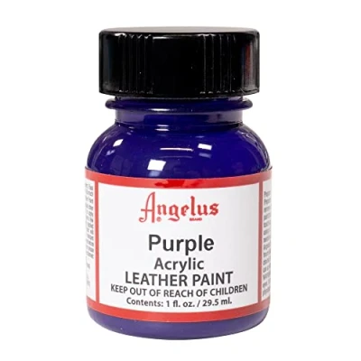 Afbeelding van Angelus leerverf Paars 29,5ml