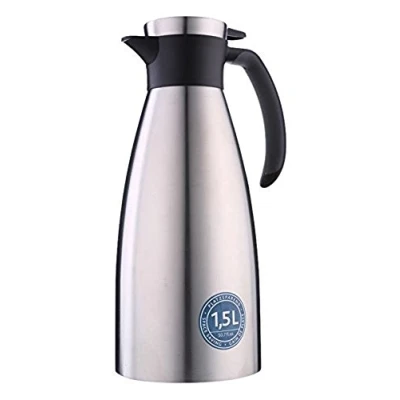 Afbeelding van Emsa Soft grip thermos qt 1.5l noir 514499