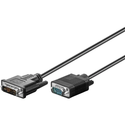 Afbeelding van DVI A naar VGA kabel / zwart 2 meter