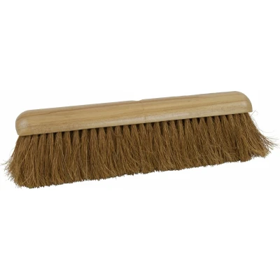Afbeelding van Zaalbezem kokos gelakt hout 60cm