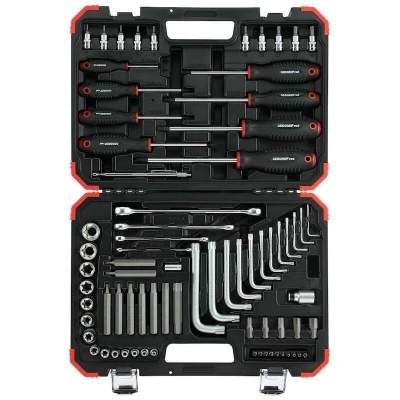 Afbeelding van Gedore red Montageset TX in Koffer 1/2 Inch Zilver 75 delig