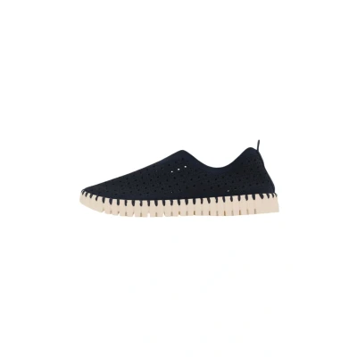 Afbeelding van Ilse Jacobsen Instappers, Dames, Maat: 36, Dark indigo pearled ivory Kunststof/ nylon
