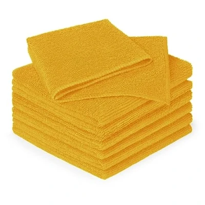 Afbeelding van Blumtal Spicy Mustard Set van 24 microvezeldoeken, theedoeken, vaatdoeken, 30 x 40 cm