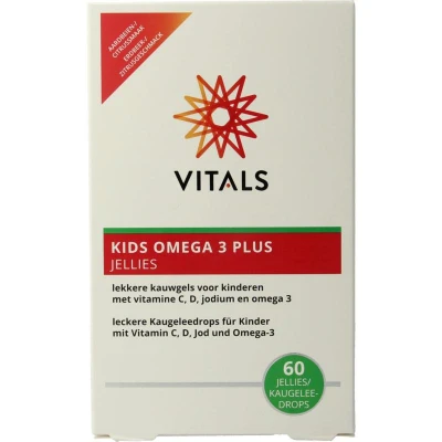Afbeelding van 2x Vitals Kids Omega 3 Plus Jellies 60 stuks