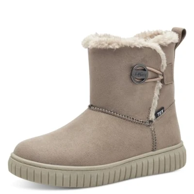 Afbeelding van s.Oliver Kinder WL Boot 5 46302 43 Sneeuw, Taupe, 13 UK Kind, Child