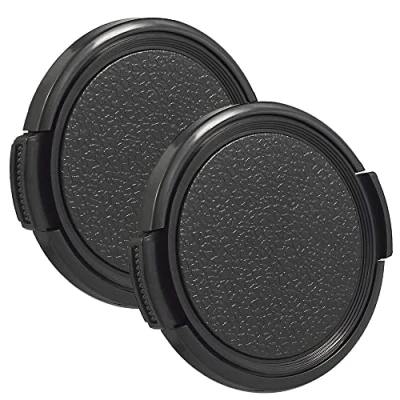 Afbeelding van 39 mm snap on lensdop voor Leica Elmarit M 28mm f/2.8 ASPH, Summicron 35mm f/2 Fire Rock zijgeknepen lens Fujinon XF 27mm R WR lens, 60 f/2.4 Macro 2Packs