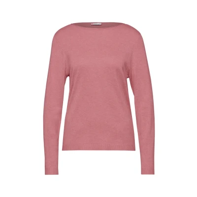 Afbeelding van STREET ONE Zachte gebreide trui, Sugar Coral Mel., 42