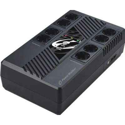 Afbeelding van PowerWalker VI 1000 MS Line interactive VA 600 W 8 AC uitgang(en)