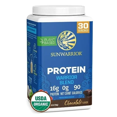 Afbeelding van Sunwarrior Warrior Blend Organic (750g) Chocolate