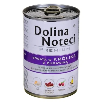 Afbeelding van Natvoer Dolina Noteci Premium Bosbessen Konijnenvlees 400 g