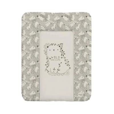 Afbeelding van Ceba Baby® Aankleedkussen voor pasgeborenen, zacht, wasbaar, meisjes en jongens, Öko Tex gecertificeerd, waterdicht, 70 x 50 cm, wild