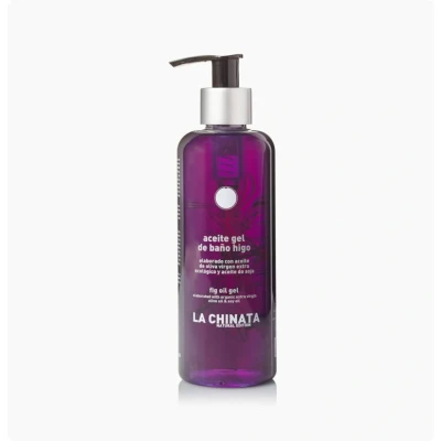 Afbeelding van LaChinata Bio bad gel olie met Vijgen en Olijfolie, badolie 250ml