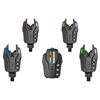 Afbeelding van Prologic Element Com Pact Alarm Beetmelder Set 4 Plus 1 Karperset