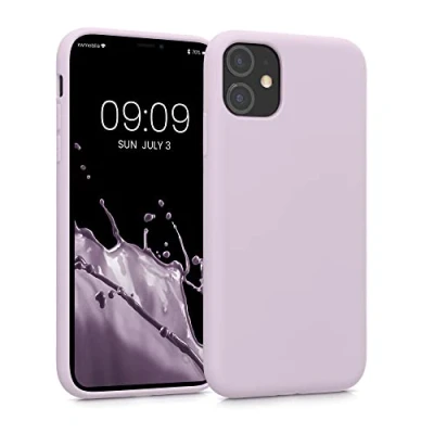 Afbeelding van kwmobile telefoonhoesje geschikt voor Apple iPhone 11 Hoesje smartphone Back cover in licht oudroze