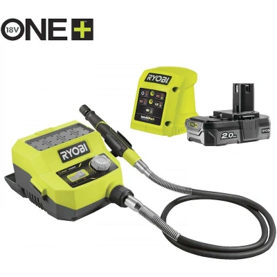 Afbeelding van Ryobi 18V Rotatietool 35 delig accessoires (1x 2.0Ah) 5133005638