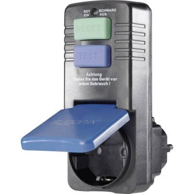 Afbeelding van Sygonix SY 3530666 PRCD tussenstekker 230 V Zwart IP40