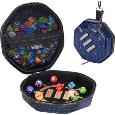 Afbeelding van ENHANCE Dice Tray &amp; Case Collector&#039;s Edition: Blue