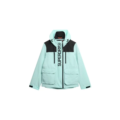 Afbeelding van Superdry Vrouwen Ultimate Windbreaker met Kleurvlakken Blauw Grootte: 36