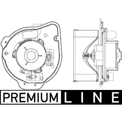 Afbeelding van Interieurventilatie MAHLE AB 135 000P