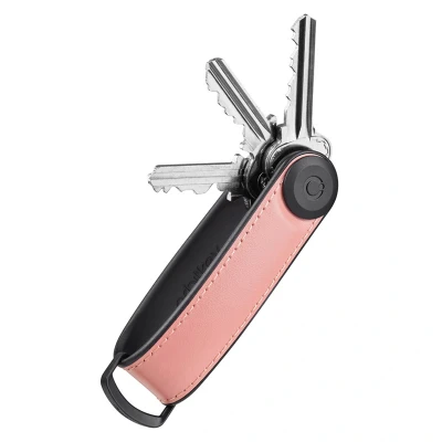 Afbeelding van Orbitkey Hybrid Leather Key Organiser pastel pink