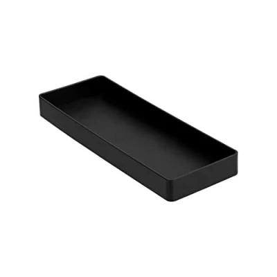 Afbeelding van Amazon Basics Organiser, kunststof, halve organizer, bakje, rechthoekig, zwart
