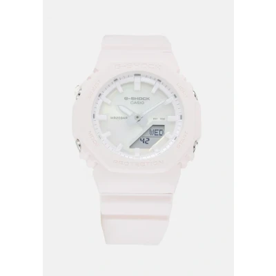 Afbeelding van G SHOCK GMAP2100PC4A Chronograaf Light pink/silvercoloured, Dames, Maat: One Size, pink/silver/coloured