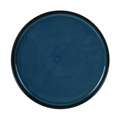 Afbeelding van Snackdienblad La Mediterránea Chester Blauw Rond 26,8 x 2,6 cm (8 Stuks)