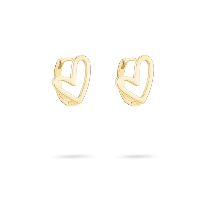 Afbeelding van Tamaris Hartcreool TJ 0578 E 15 IP Gold, 1,5 cm, Roestvrij staal, Geen edelsteen