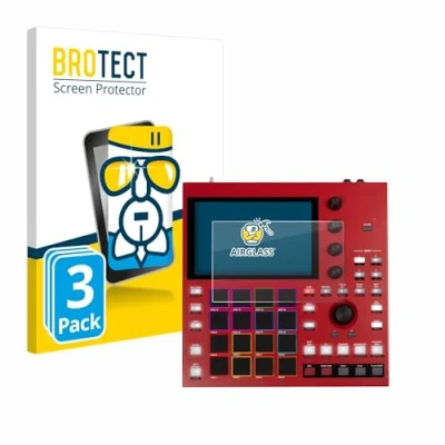 Afbeelding van BROTECT Screenprotector voor Akai MPC One+ Folie Beschermfolie Beschermglas transparant (3 Stuks)