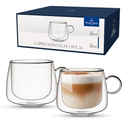 Afbeelding van Villeroy &amp; Boch Cappuccino glas, set 2 dlg. Artesano Hot&amp;Cold Beverages