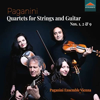 Afbeelding van Paganini Ensemble Vienna Quartets For Strings And Guitar No. 1, 2 &amp; 9 (CD)