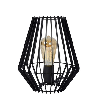 Afbeelding van Lucide REDA Tafellamp Ø 22 cm 1xE27 Zwart