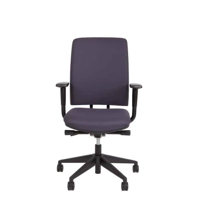 Afbeelding van Ergonomische bureaustoel A680 met EN 1335 normering grijze stof