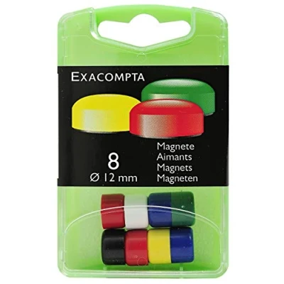 Afbeelding van Exacompta Doos met 8 magneten een diameter van f12 12 mm
