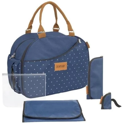 Afbeelding van BADABULLE Weekend luiertas blauw