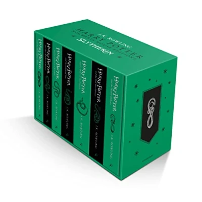 Afbeelding van Harry Potter Slytherin House Editions: Paperback Box Set: 1 7