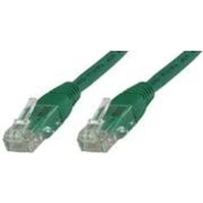 Afbeelding van MicroConnect CAT5e UTP 1 m netwerkkabel (CAT5e, RJ 45, mannelijk/mannelijk, 10/100/1000Base T (X), groen)