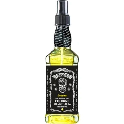 Afbeelding van Bandido Aftershave Lemon 350 ml geurwater scheerwater voor mannen, verfrist koelt langdurige geur voorkomt scheerbrand Kolonya verzorging na het scheren (Lemon, ml)