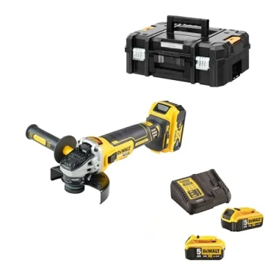 Afbeelding van DeWalt DCG405P3 Accu Haakse Slijper 125 mm BL 3x 18v 5.0 Ah XR Li Ion +Tstak QW