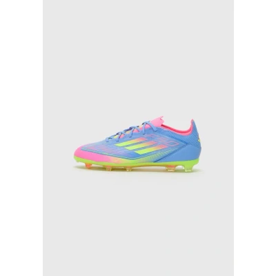 Afbeelding van adidas Performance F50 PRO Unisex Voetbalschoenen met kunststof noppen, Maat: 36 2/3, Blue fusion/lucid lemon/lucid pink Schoenen