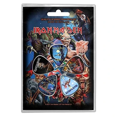 Afbeelding van Iron Maiden Later Albums Plectrum Set van 5 Multicolours