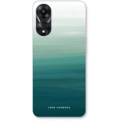 Afbeelding van Case Company® hoesje geschikt voor Oppo A58x Ocean Soft Cover Telefoonhoesje Bescherming aan alle Kanten en Schermrand